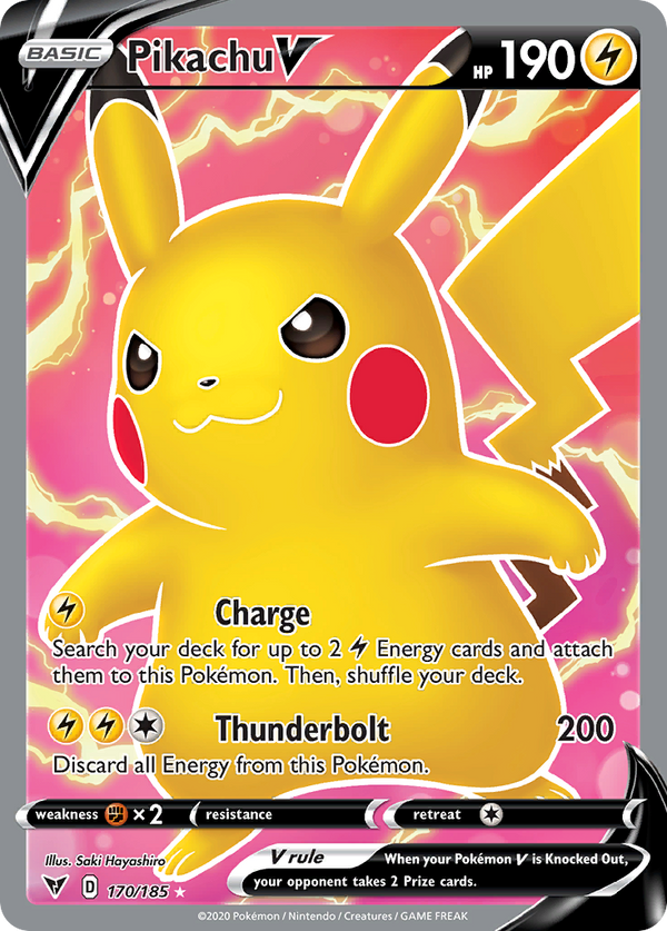 Pikachu V - Vivid Voltage SET-170