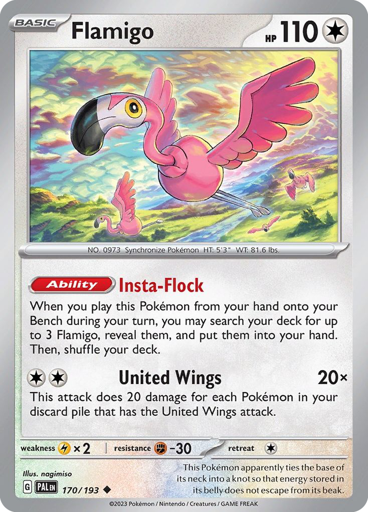 Flamigo - Paldea Evolved SET-170