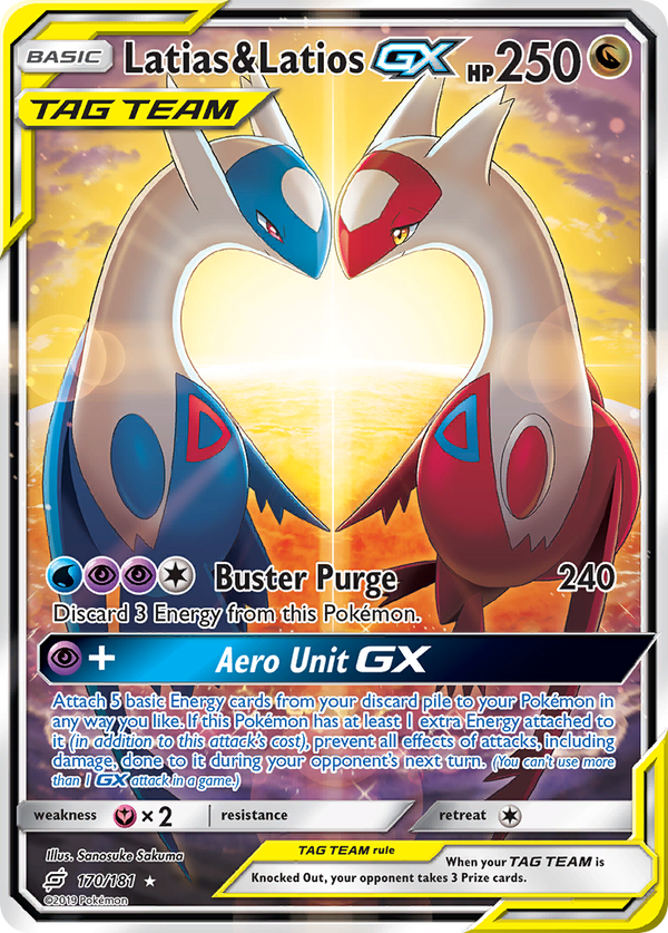 Latias & Latios-GX - Team Up SET-170