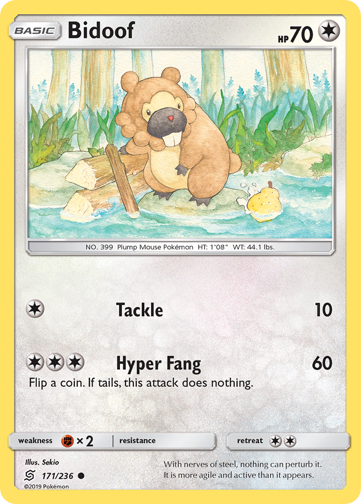 Bidoof - Unified Minds SET-171