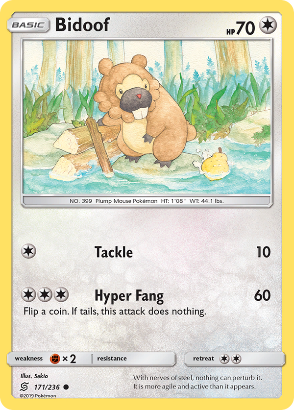 Bidoof - Unified Minds SET-171