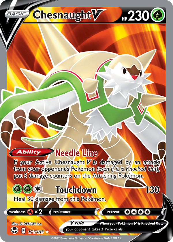 Chesnaught V - Silver Tempest SET-171