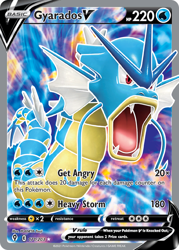 Gyarados V - Evolving Skies SET-171