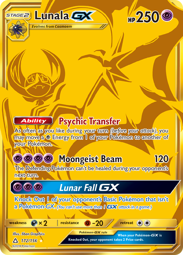 Lunala-GX - Ultra Prism SET-172