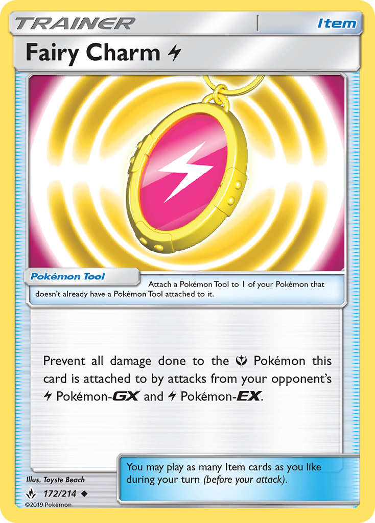 Fairy Charm Lightning - Unbroken Bonds SET-172
