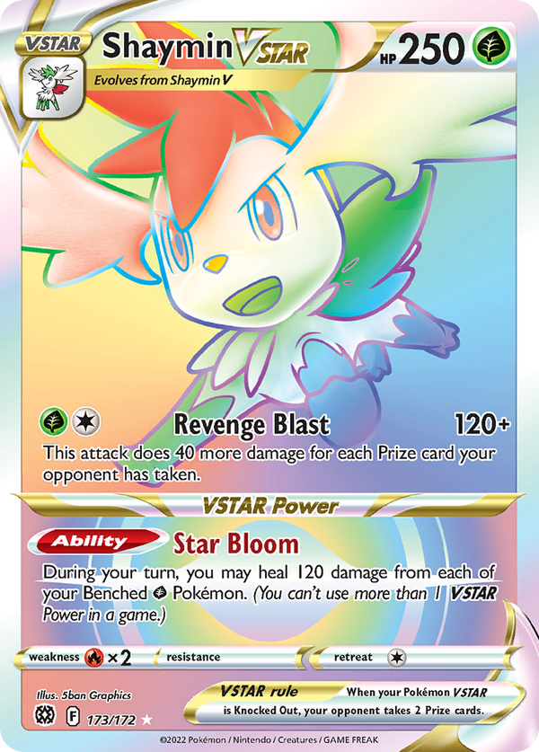 Shaymin VSTAR - Brilliant Stars SET-173