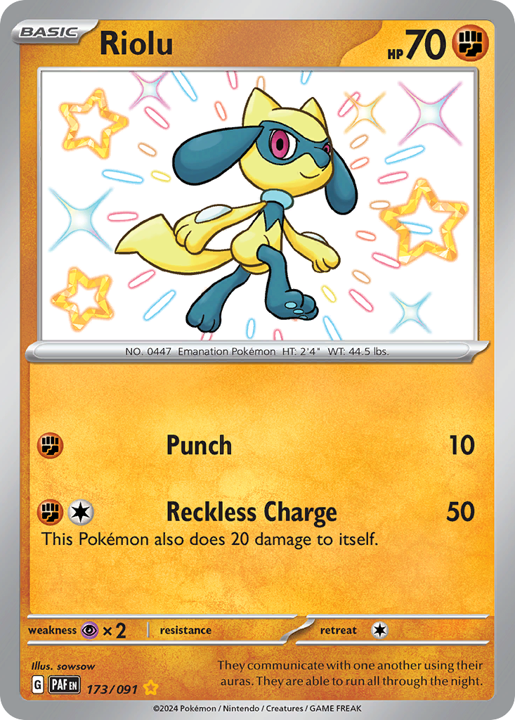 Riolu - Paldean Fates SET-173