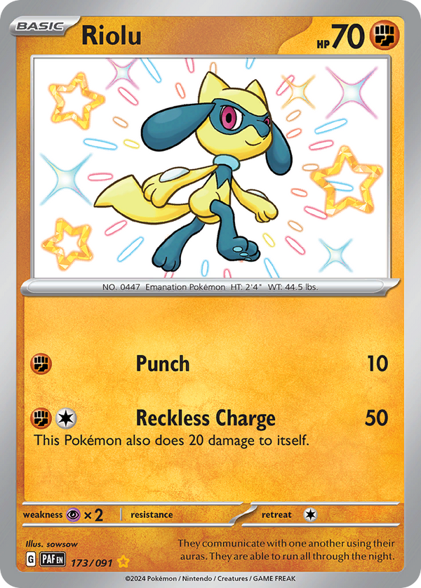 Riolu - Paldean Fates SET-173