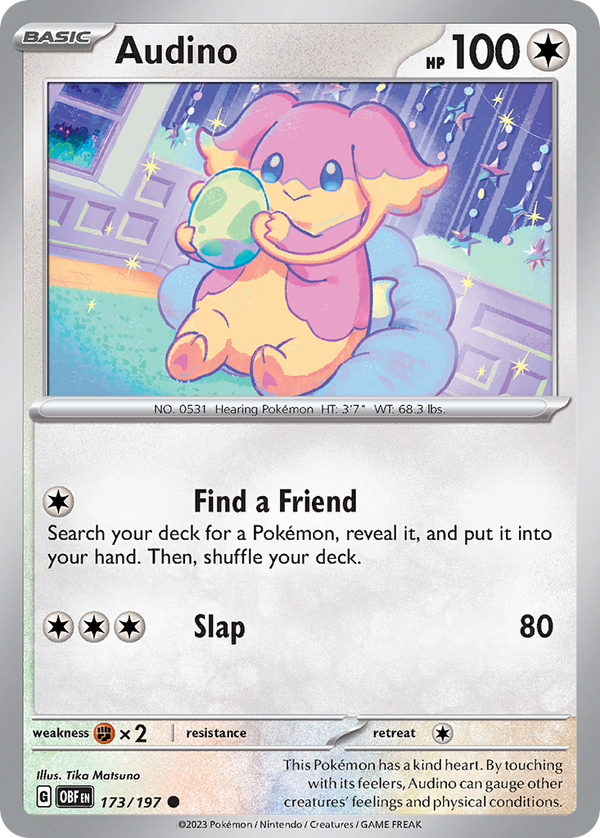 Audino - Obsidian Flames SET-173