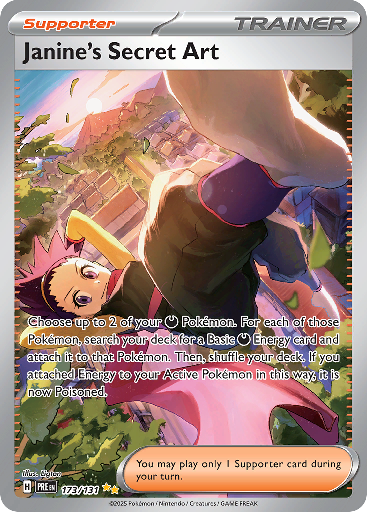 Janine's Secret Art - Prismatic Evolutions SET-173