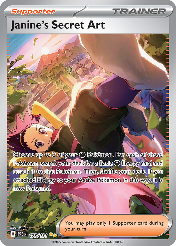 Janine's Secret Art - Prismatic Evolutions SET-173