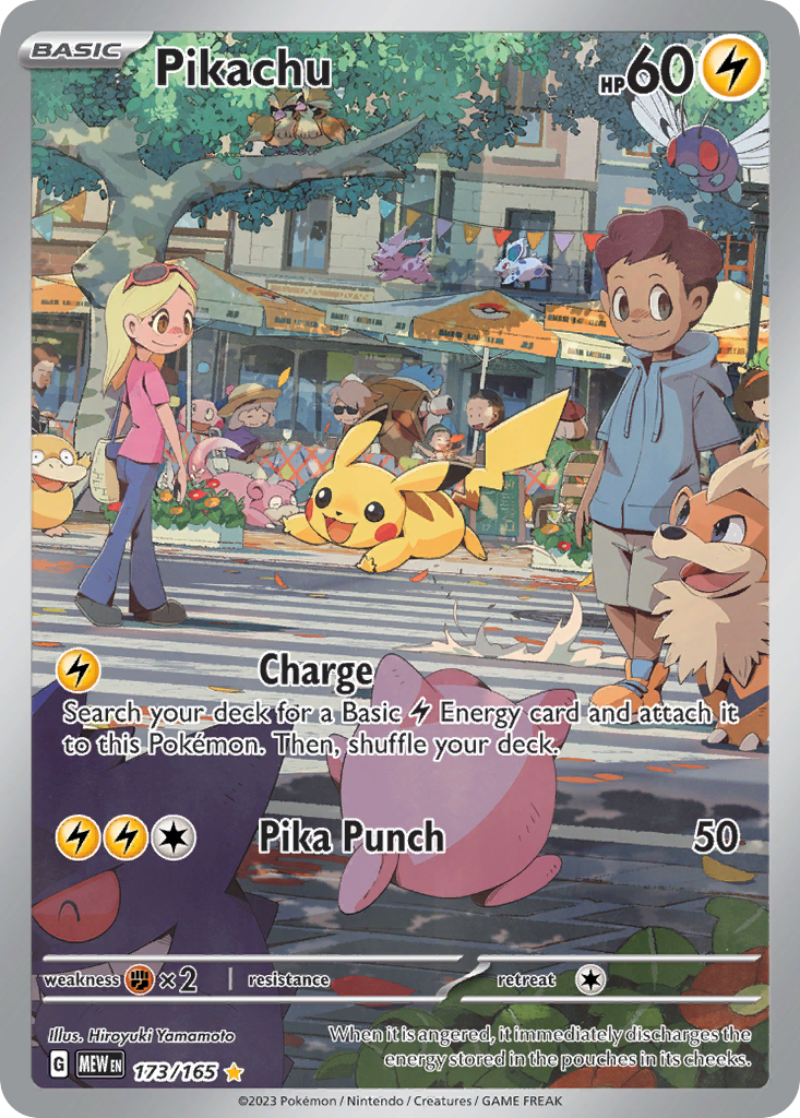 Pikachu - 151 SET-173