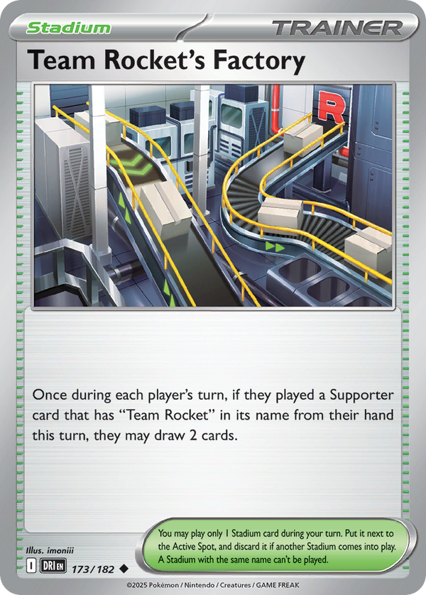 Team Rocket's Factory - Destined Rivals SET-173