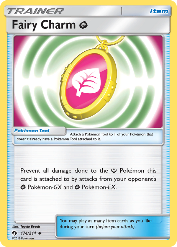 Fairy Charm Grass - Lost Thunder SET-174