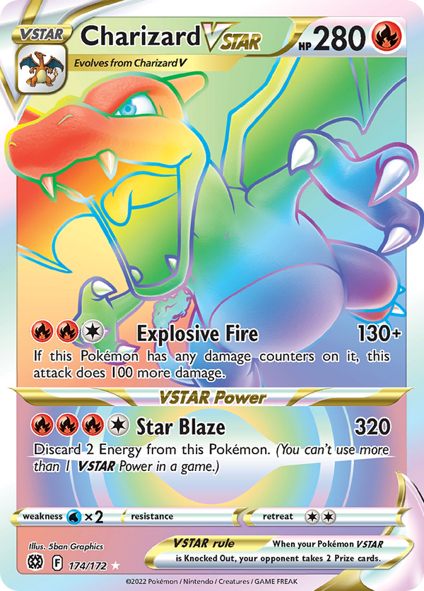 Charizard VSTAR - Brilliant Stars SET-174
