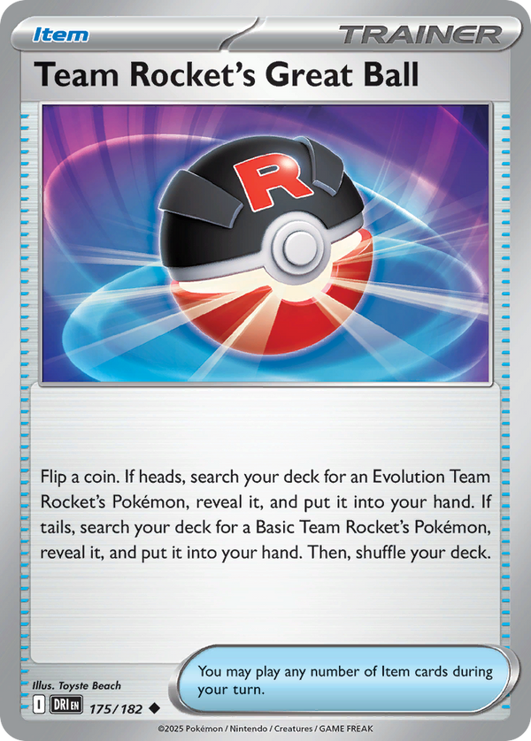 Team Rocket's Great Ball - Destined Rivals SET-175