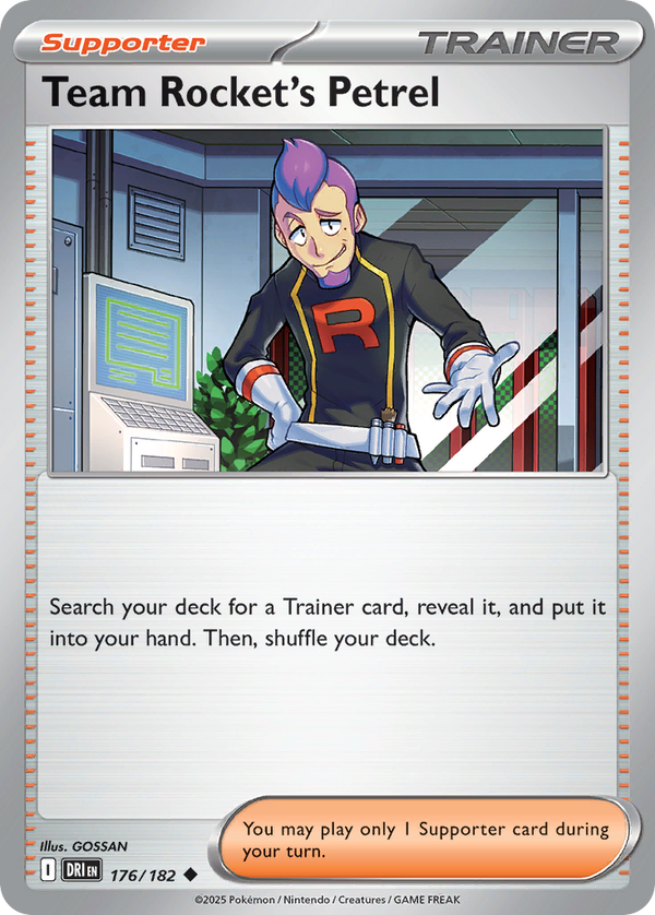 Team Rocket's Petrel - Destined Rivals SET-176