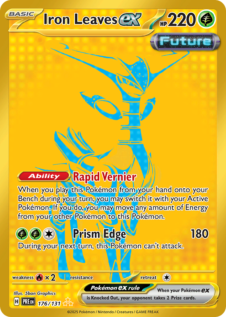 Iron Leaves EX - Prismatic Evolutions SET-176