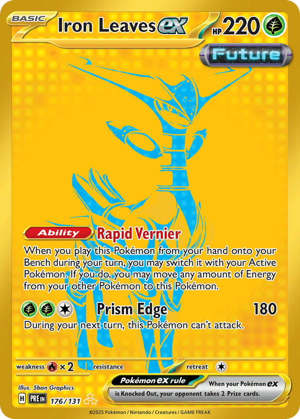 Iron Leaves EX - Prismatic Evolutions SET-176