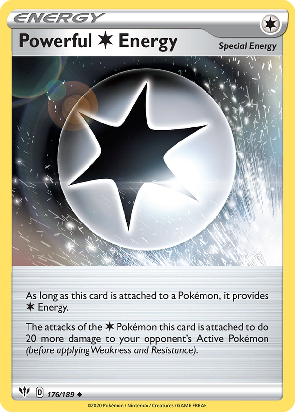 Powerful Colorless Energy - Darkness Ablaze SET-176
