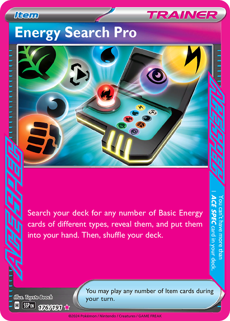 Energy Search Pro - Surging Sparks SET-176