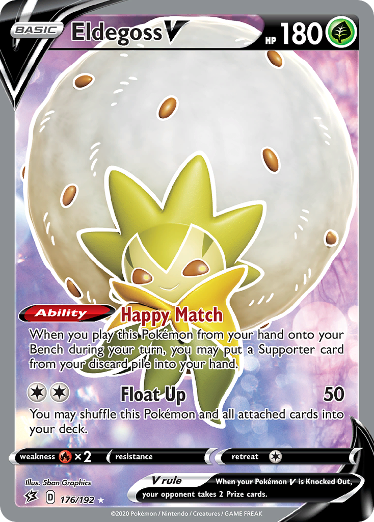 Eldegoss V - Rebel Clash SET-176