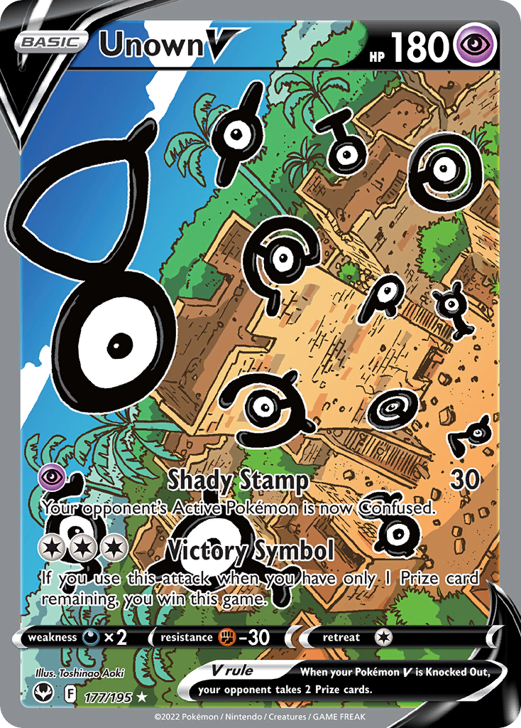 Unown V - Silver Tempest SET-177