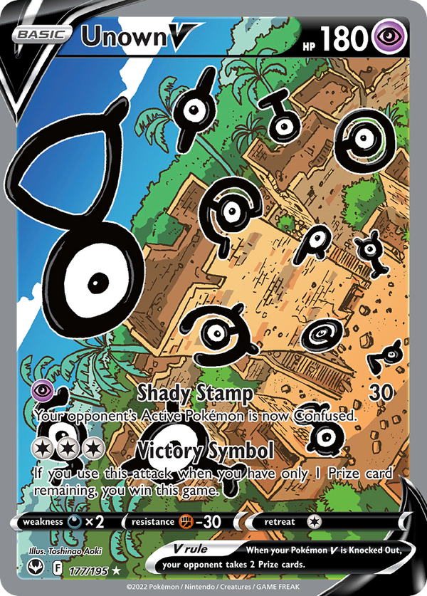Unown V - Silver Tempest SET-177