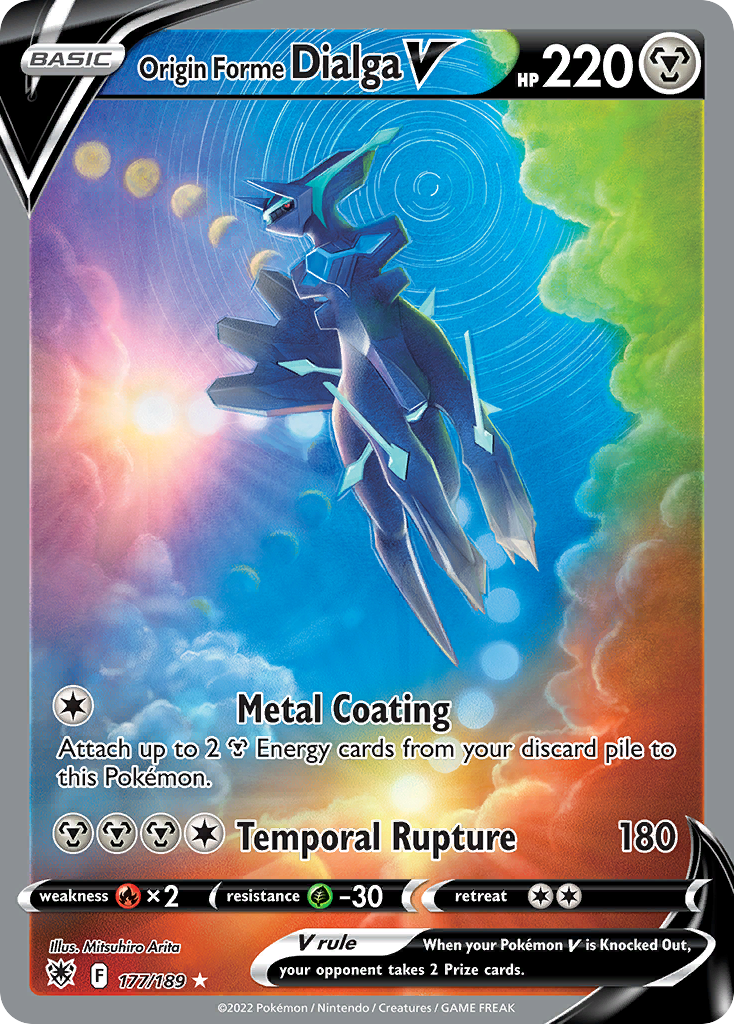 Origin Forme Dialga V - Astral Radiance SET-177