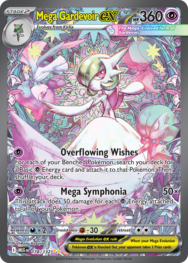 Mega Gardevoir EX - Mega Evolution SET-178