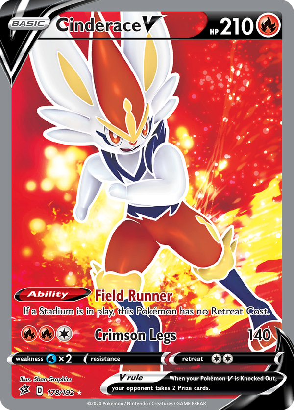 Cinderace V - Rebel Clash SET-178