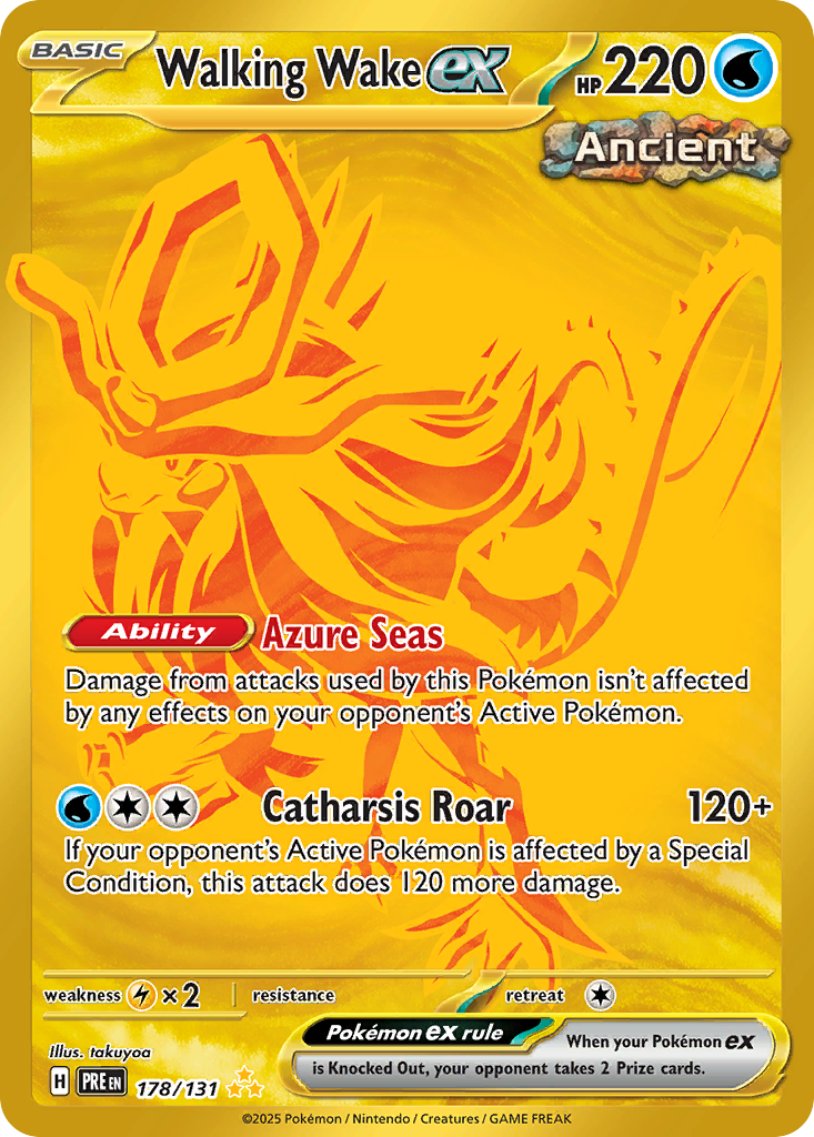 Walking Wake EX - Prismatic Evolutions SET-178