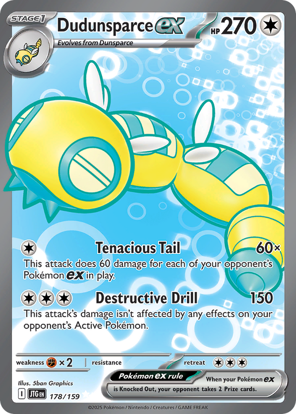 Dudunsparce EX - Journey Together SET-178
