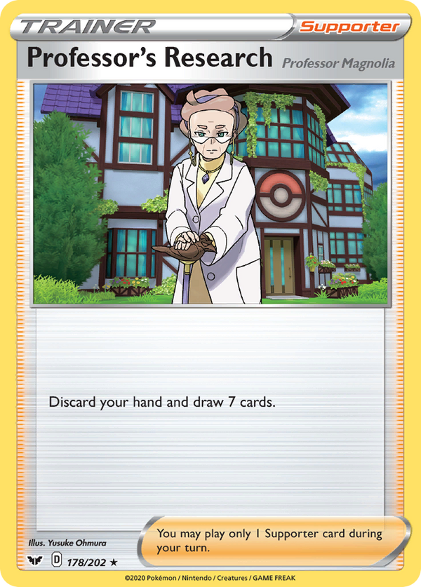 Professor's Research (Professor Magnolia) - Sword & Shield SET-178