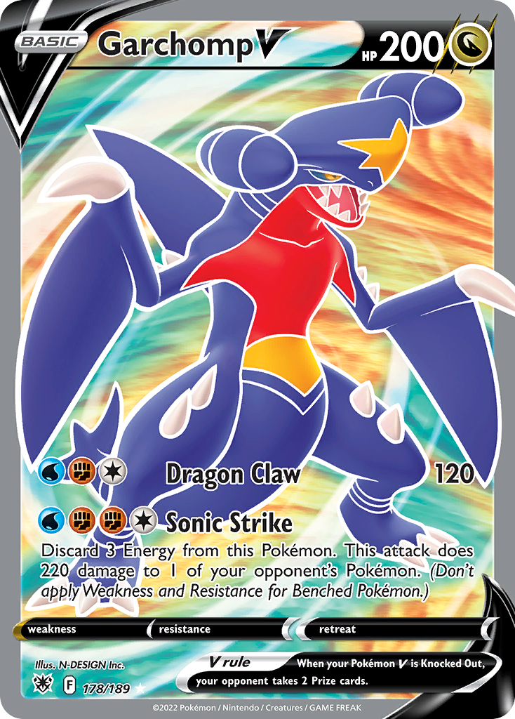 Garchomp V - Astral Radiance SET-178