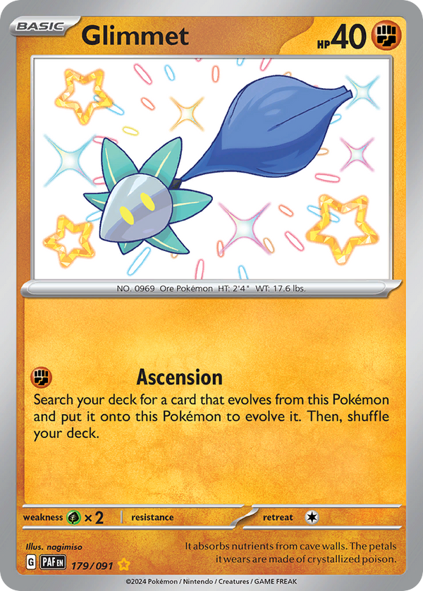 Glimmet - Paldean Fates SET-179