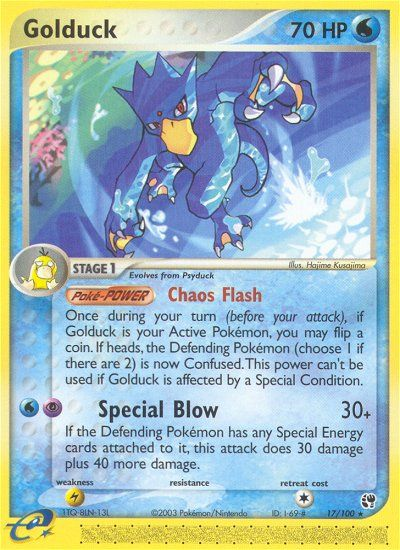 Golduck - Sandstorm SET-17