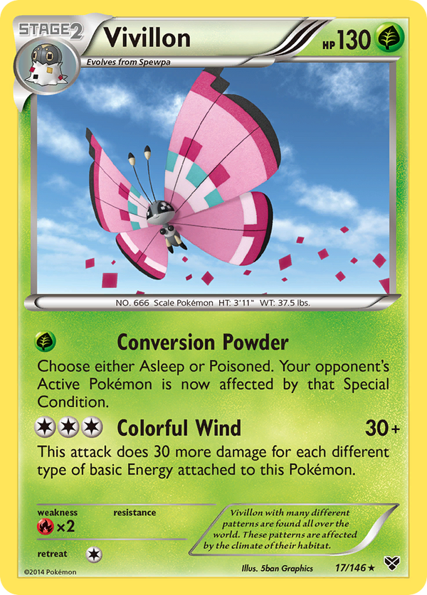 Vivillon - XY SET-17
