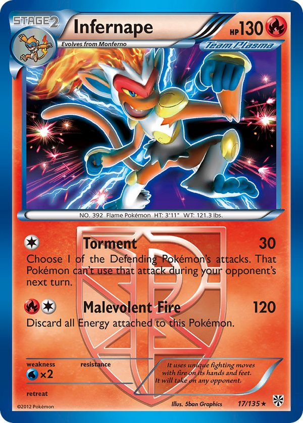 Infernape - Plasma Storm SET-17