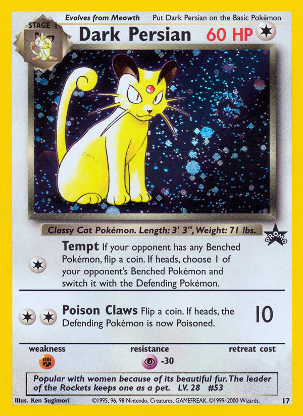 Dark Persian - Wizards Black Star Promos SET-17