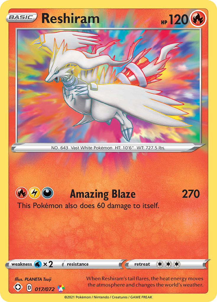 Reshiram - Shining Fates SET-17