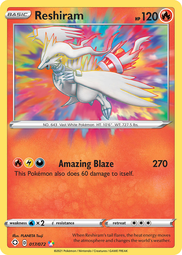 Reshiram - Shining Fates SET-17