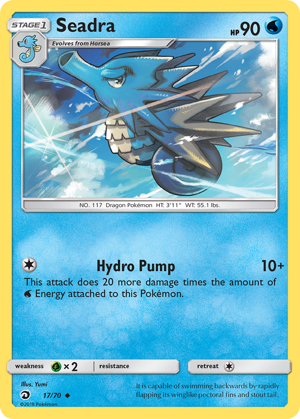 Seadra - Dragon Majesty SET-17