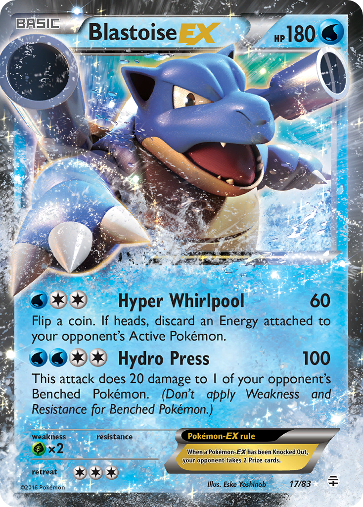 Blastoise-EX - Generations SET-17