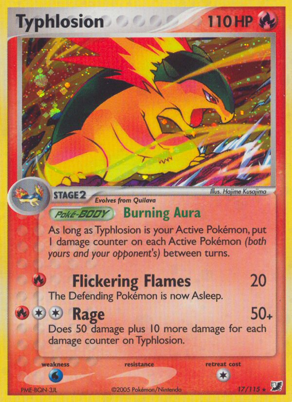 Typhlosion - Unseen Forces SET-17