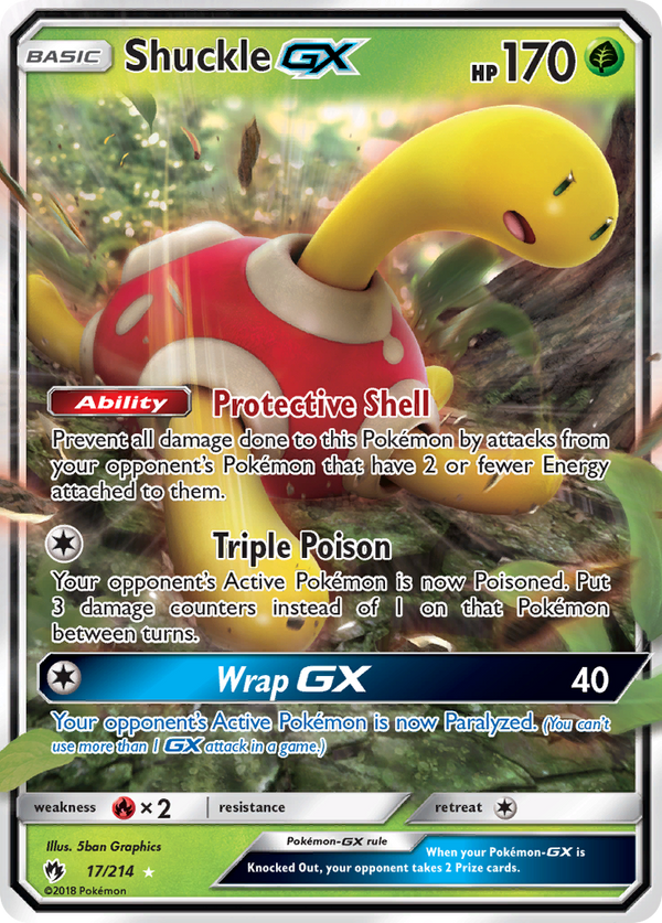 Shuckle-GX - Lost Thunder SET-17