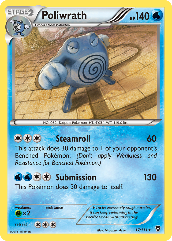 Poliwrath - Furious Fists SET-17