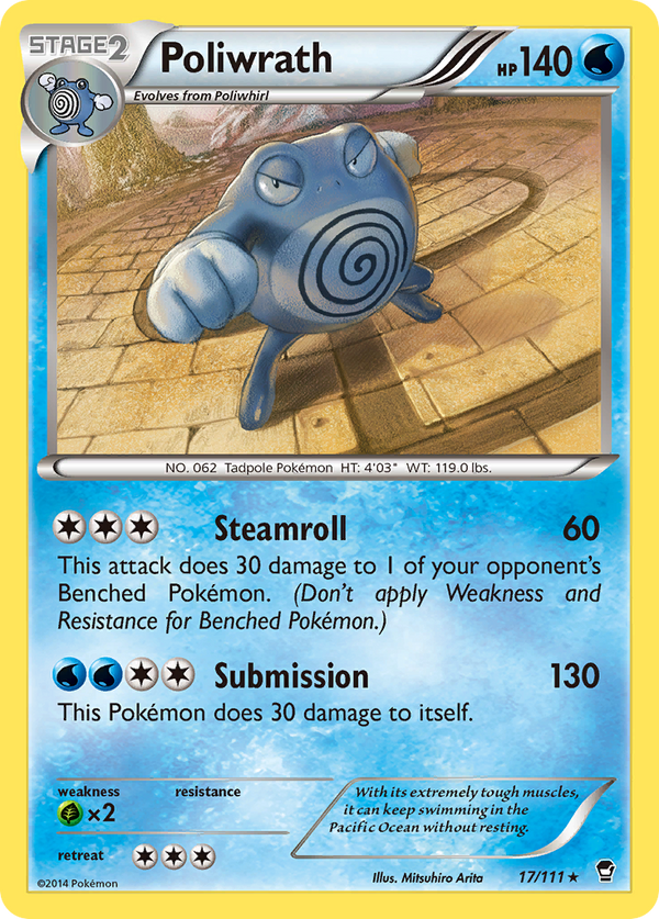 Poliwrath - Furious Fists SET-17