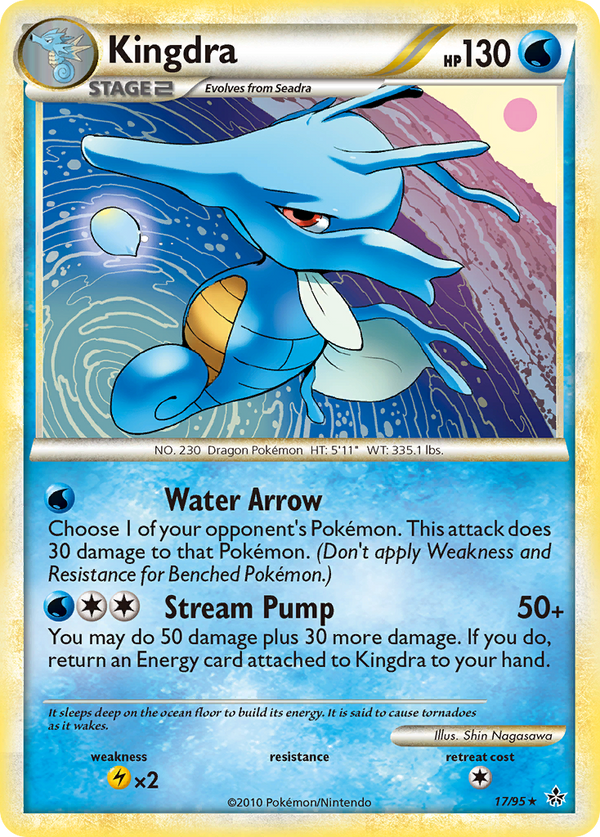 Kingdra - HS Unleashed SET-17