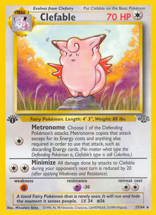Clefable - Jungle SET-17